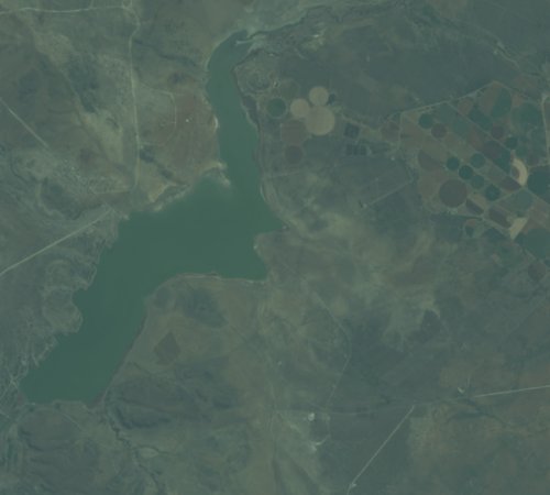 Raw Landsat 8 Image bands 2, 3, 4